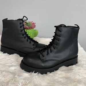 Madden girl Stratton combat boots size 10